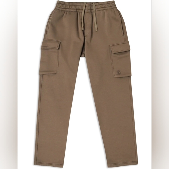 New Mens XXL Bearbottom Core Pant Cargo Diftwood Sweatpant With Drawstring